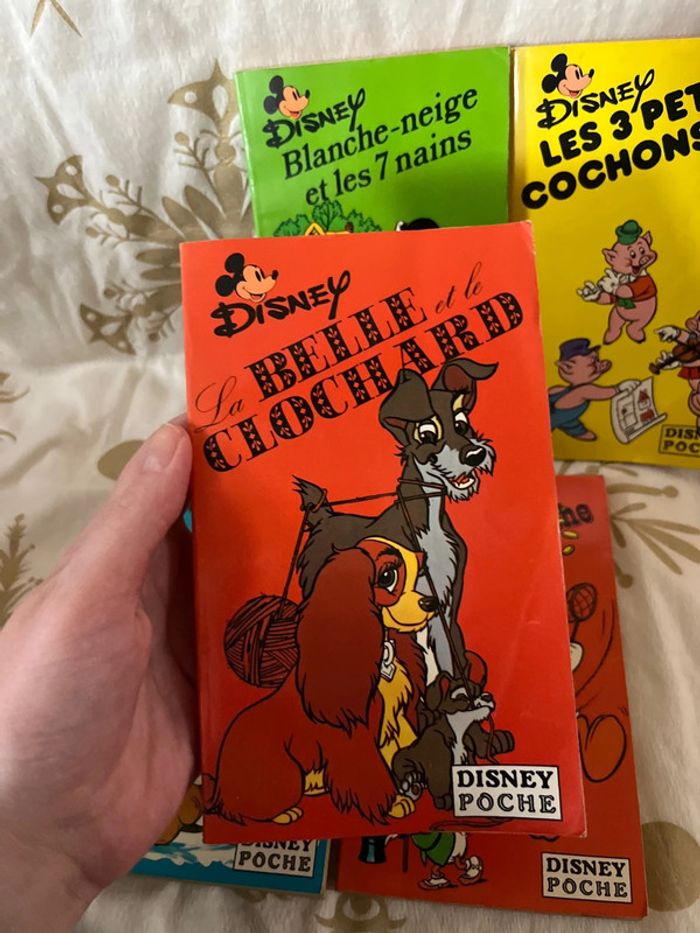 Lot de 5 livres Disney poche vintage - photo numéro 4
