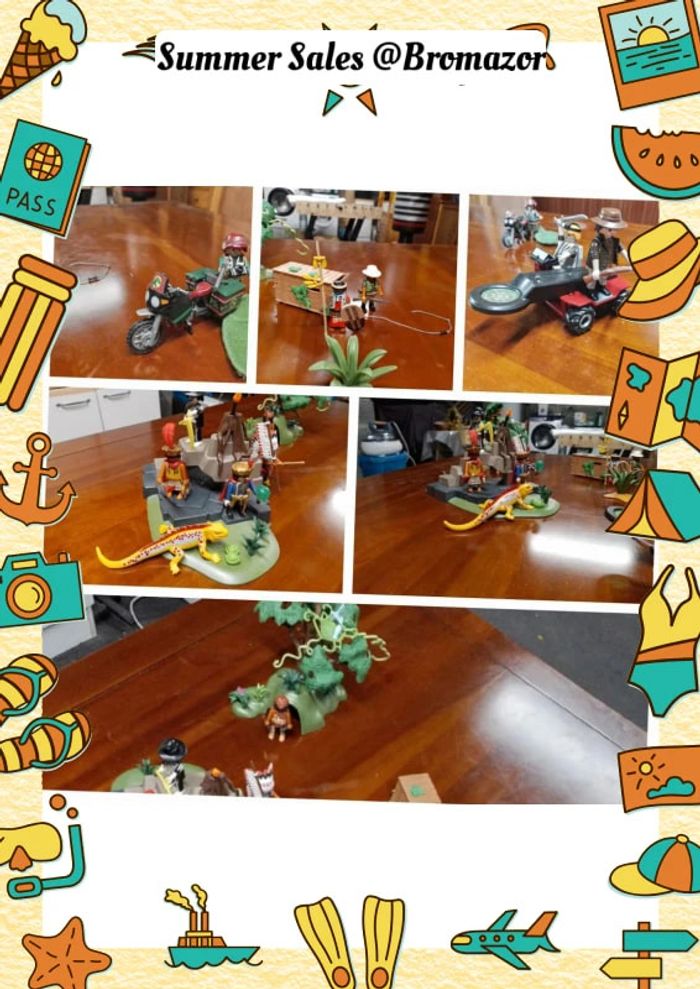 Maxi lot #Playmobil les explorateurs - photo numéro 2