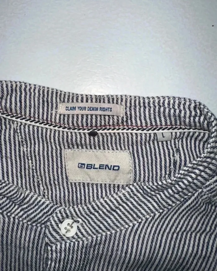 Chemise rayée homme TL Blend - photo numéro 7