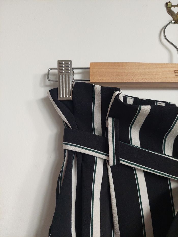 Pantalon rayé fluide - photo numéro 3