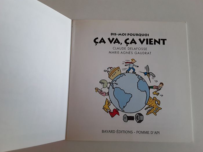 Livre l'encyclopedie pomme d'api - Dis moi pourquoi ça va ça vient - photo numéro 3