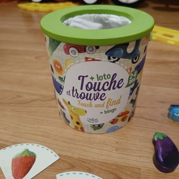 Jeu touche et trouve + loto