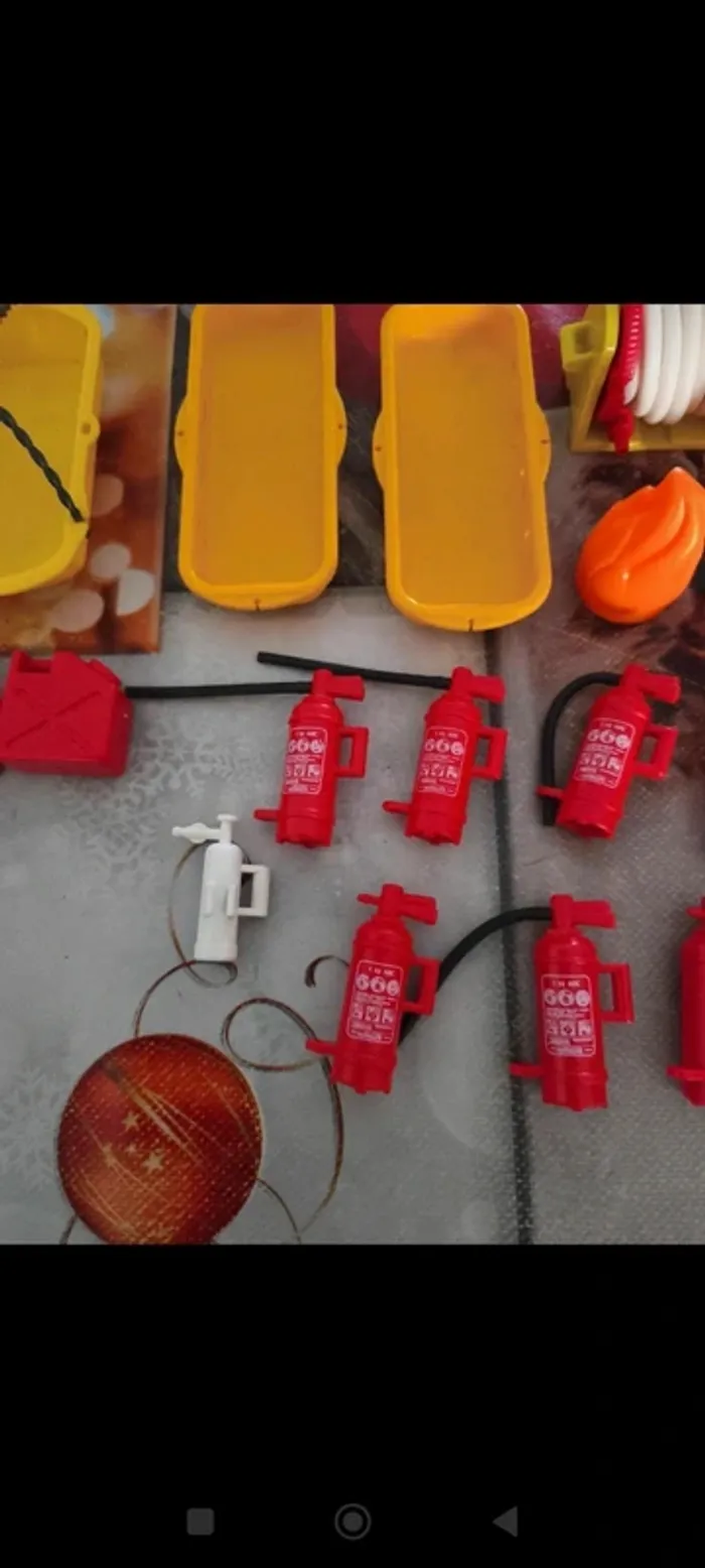 Lot pompier secours Playmobil - photo numéro 5