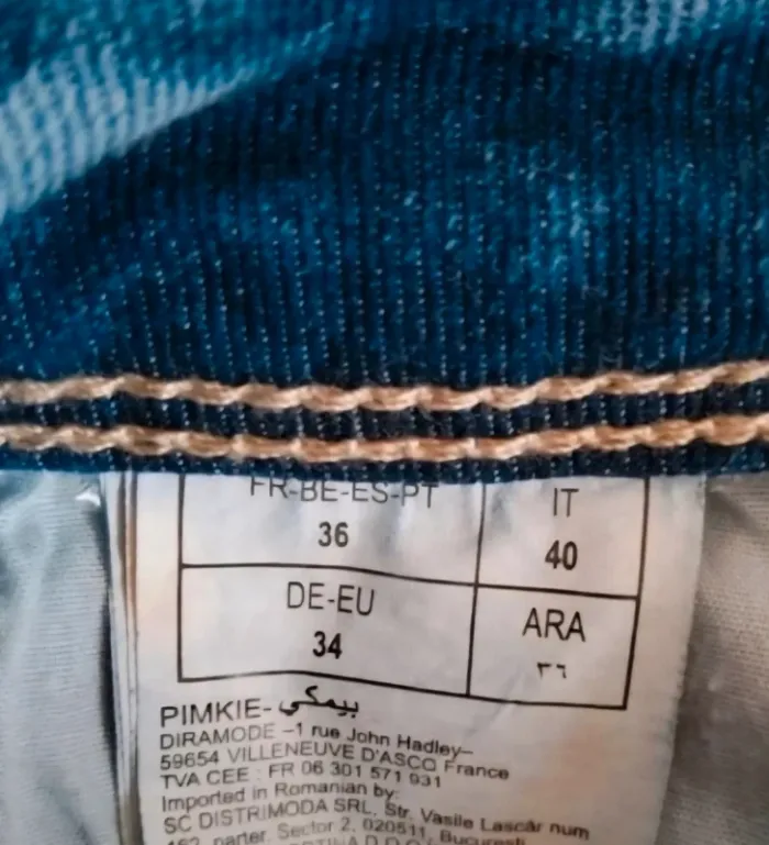 Jupe en jean Pimkie taille S / 36 - photo numéro 4