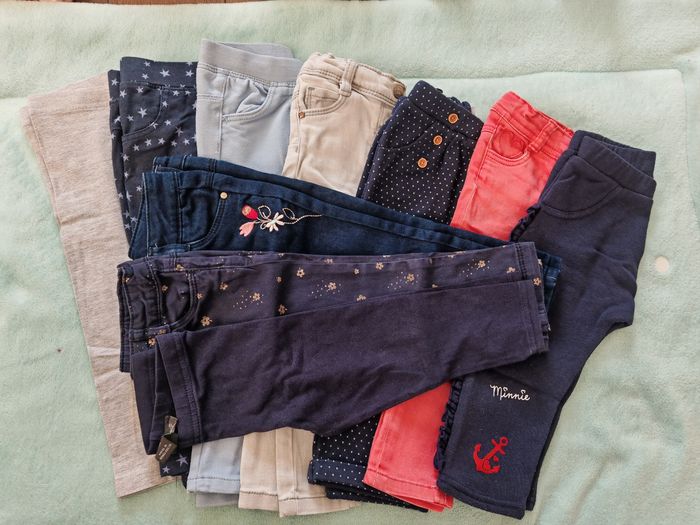 Lot de 9 pantalons 18 mois