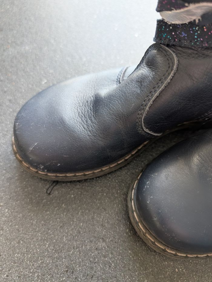Bottines bleues marine - photo numéro 2