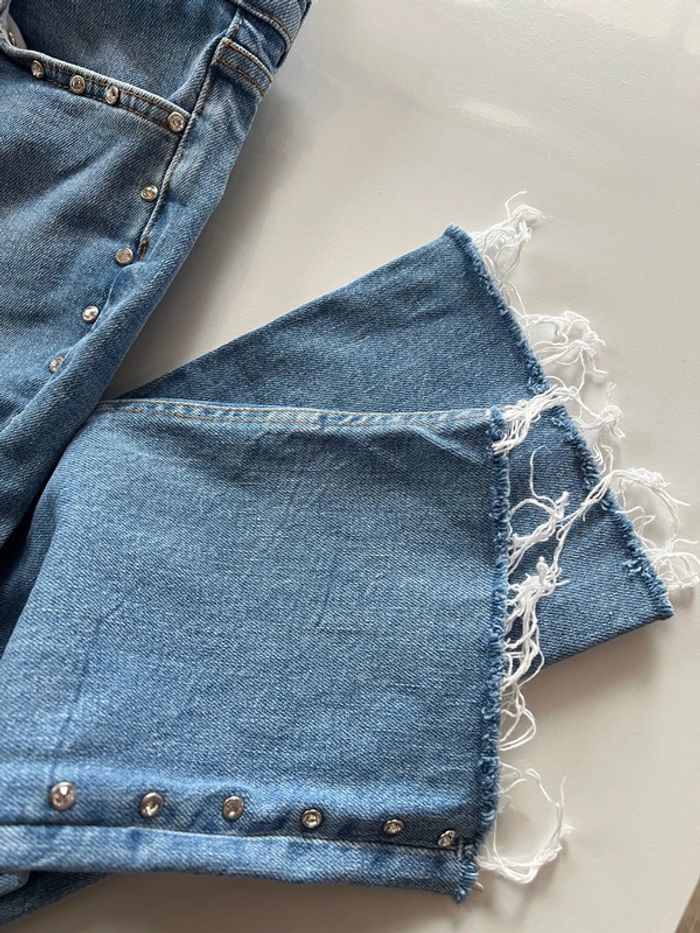 Jean court taille haute taille 36 - Zara - photo numéro 4