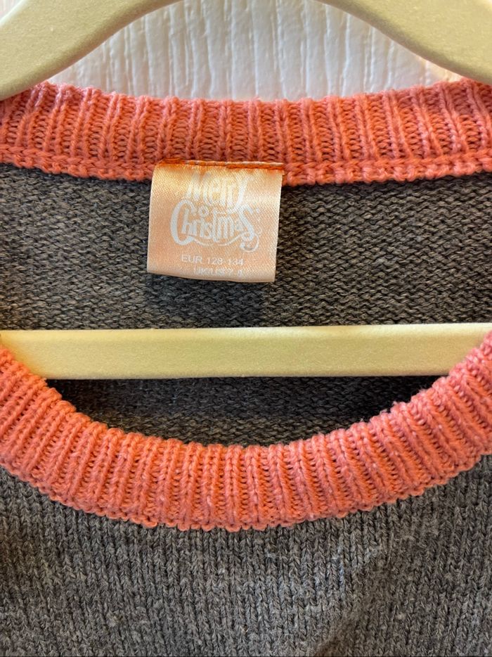Pull hivers Merry Chrismas T. 8ans - photo numéro 2