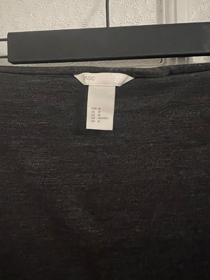 Jupe courte H&M taille M chine foncé - photo numéro 4