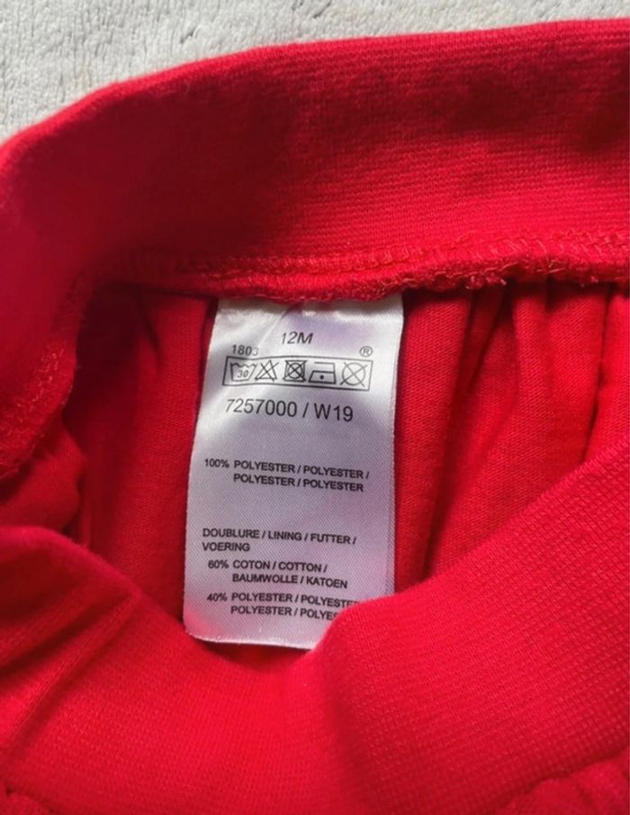 Jolie jupe rouge, 12 mois - photo numéro 3