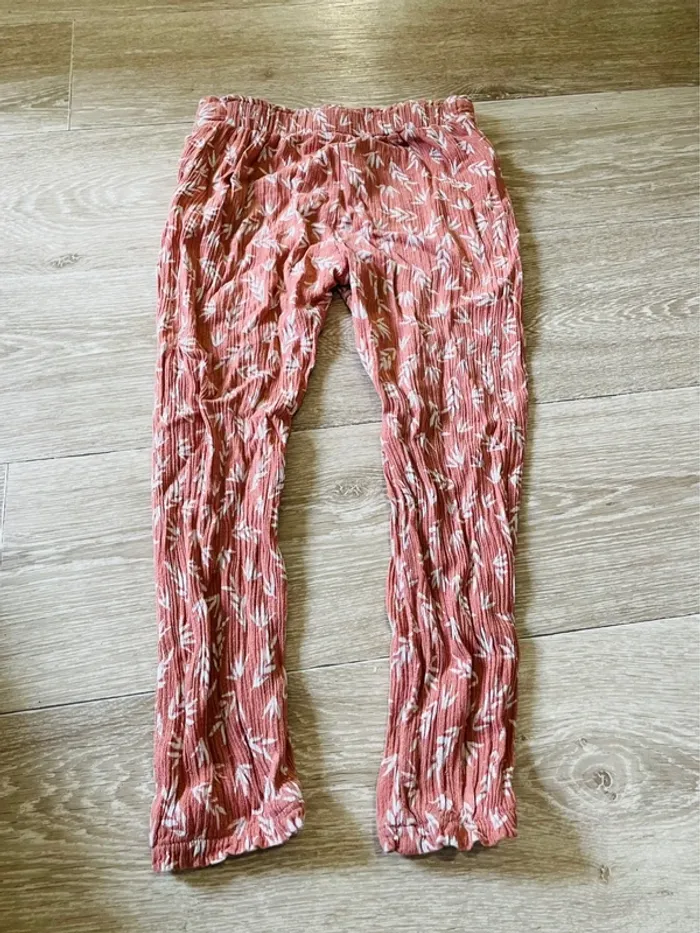Pantalon fluide rose tape à l’œil 4 ans - photo numéro 2