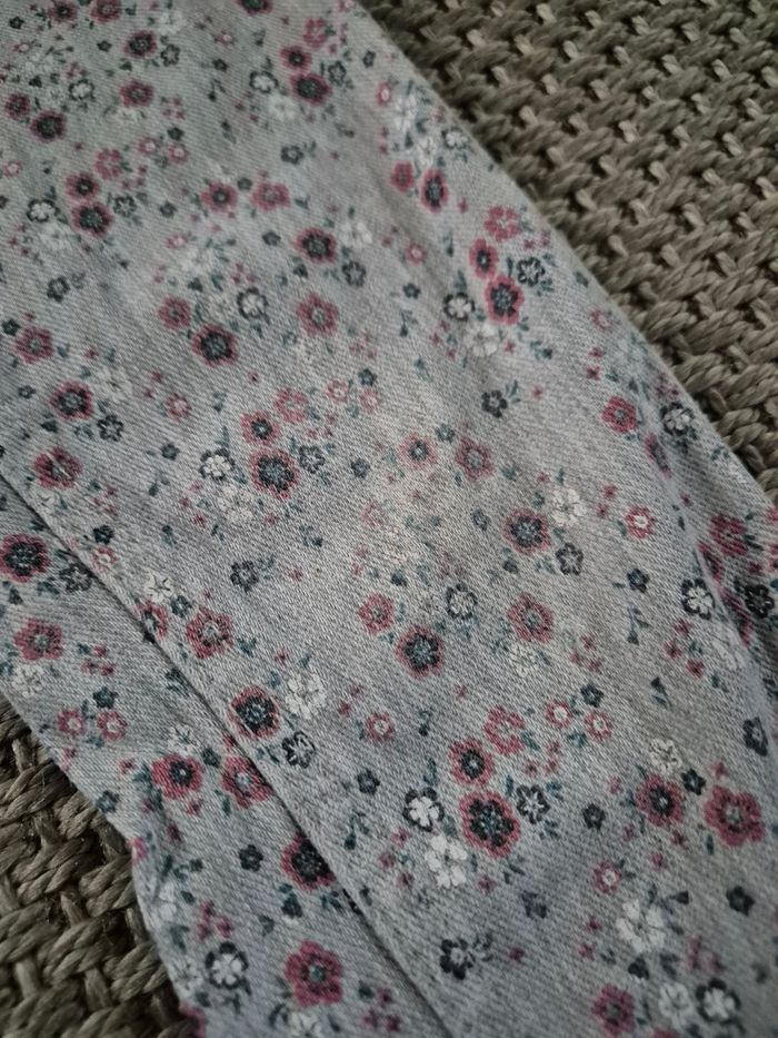 Ensemble sweet bordeaux + leggings à fleurs - 8 ans - photo numéro 8