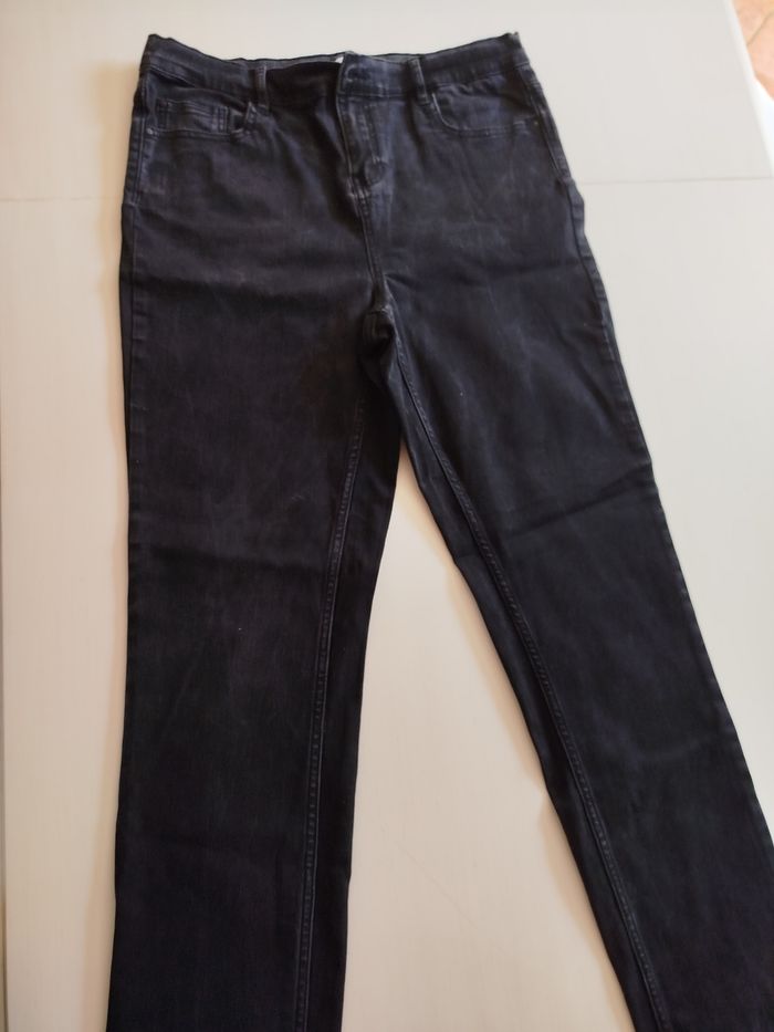 Jean noir elastanne