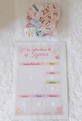 Pack routine enfant personnalisé – Routine matin & soir + émotions + horloge + dents