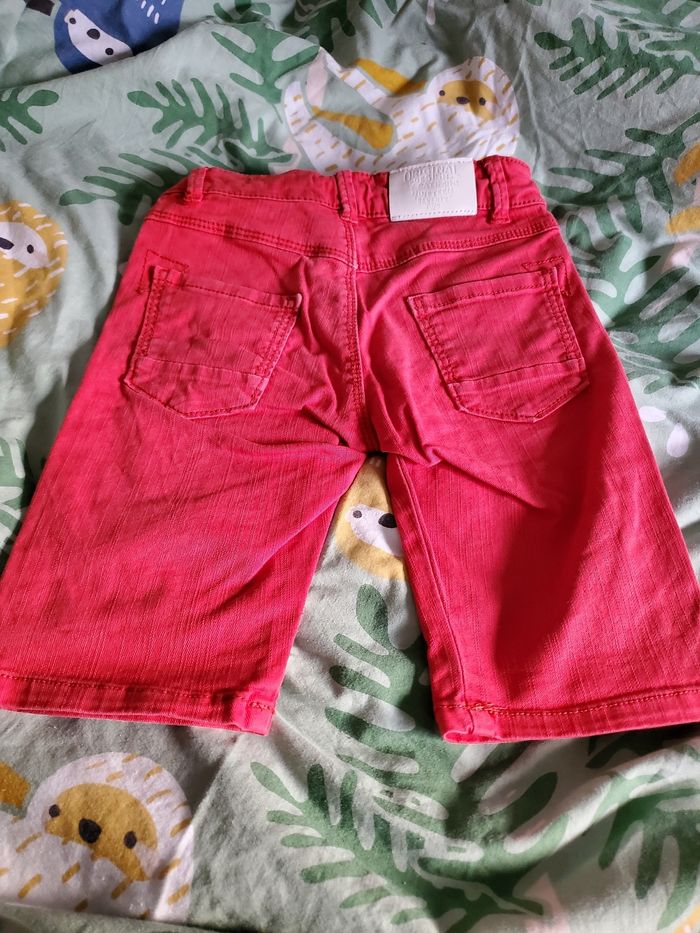 bermuda catimini rouge clair 5ans (10e) - photo numéro 3