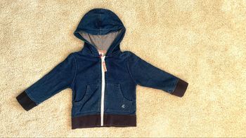 Gilet zippe garçon Petit bateau