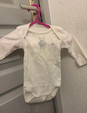 Body manches longues pommette 3 mois 