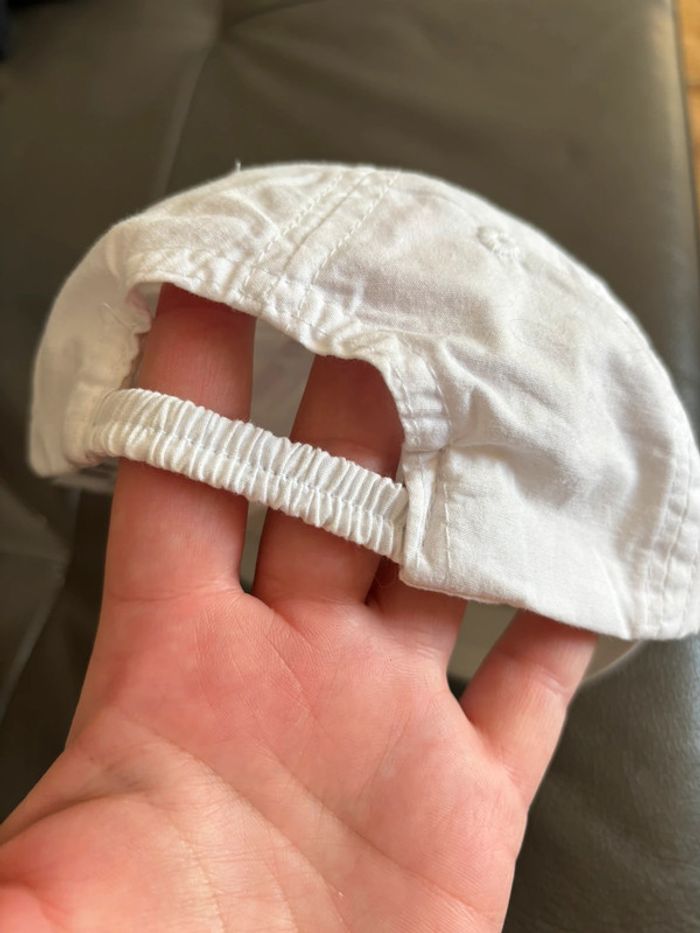 Casquette blanche taille 45 - photo numéro 3