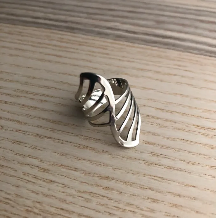Bague argentée - photo numéro 3