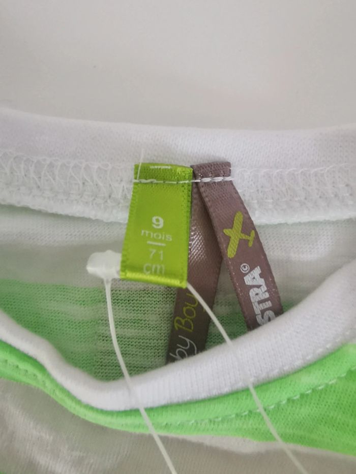 T-shirt débardeur marque orchestra 9 mois neuf - photo numéro 5