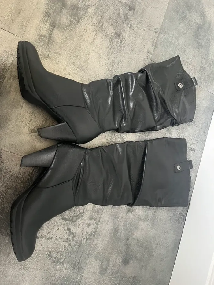 bottes haute à talon - photo numéro 2