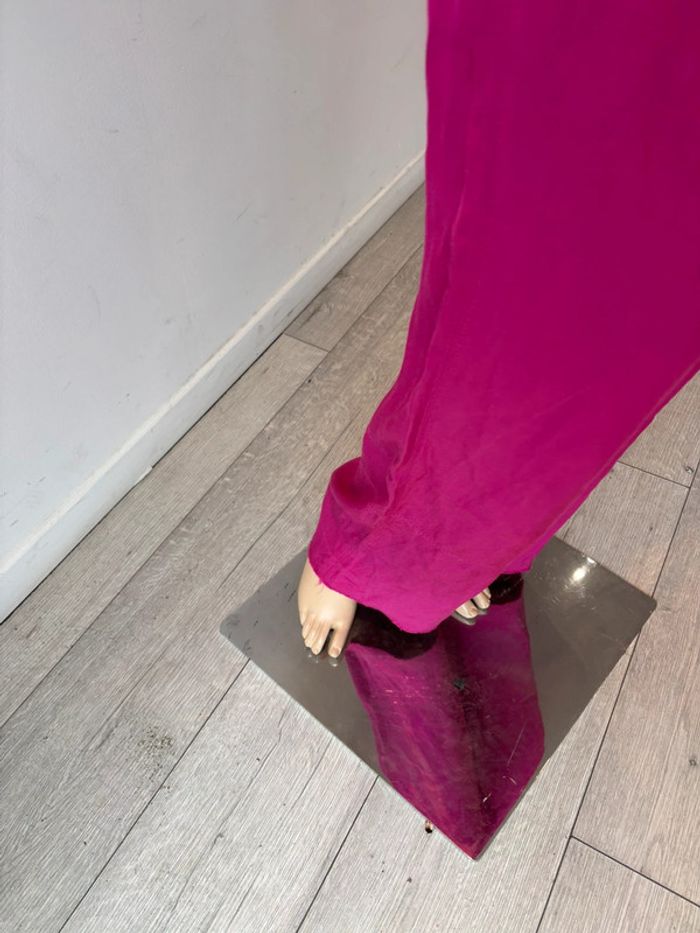 Pantalon droit en coton neuf Zara - photo numéro 3