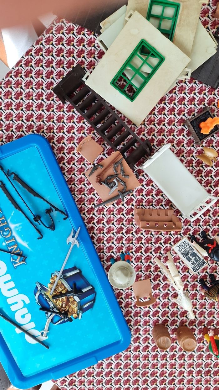 Lot de playmobile cowboy - photo numéro 4