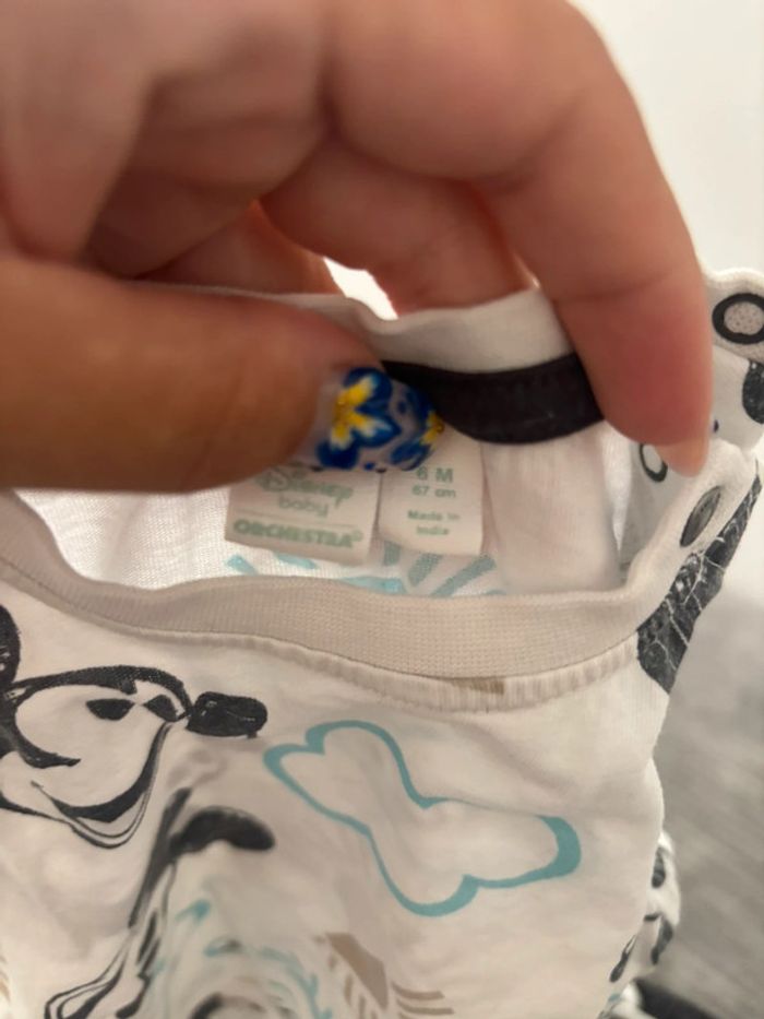 Ensemble Disney Mickey - 6 mois - photo numéro 2