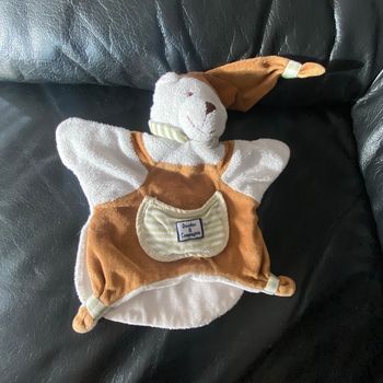 DOUDOU DOUDOU ET COMPAGNIE OURS MARRON MARIONNETTE 22CM