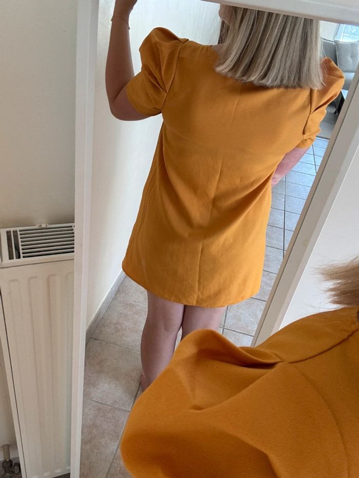 Robe moutarde - Femme - 38/M - photo numéro 4