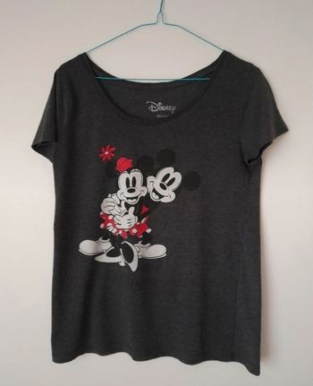 T-shirt gris chiné taille 38 disney