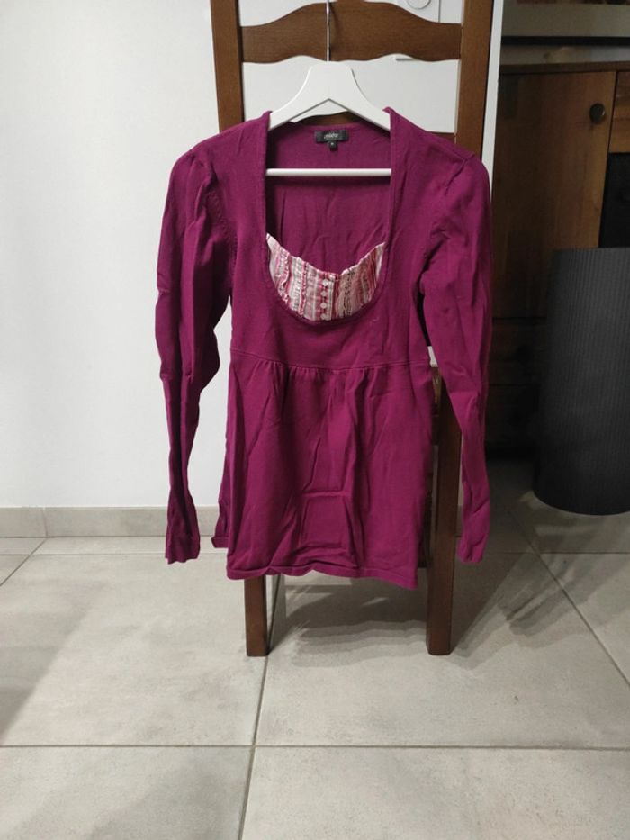 Tunique pull Phildar taille m