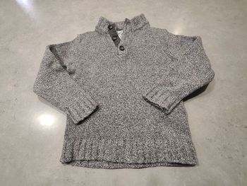 Pull enfant garçon gris – Cyrillus – 6 ans