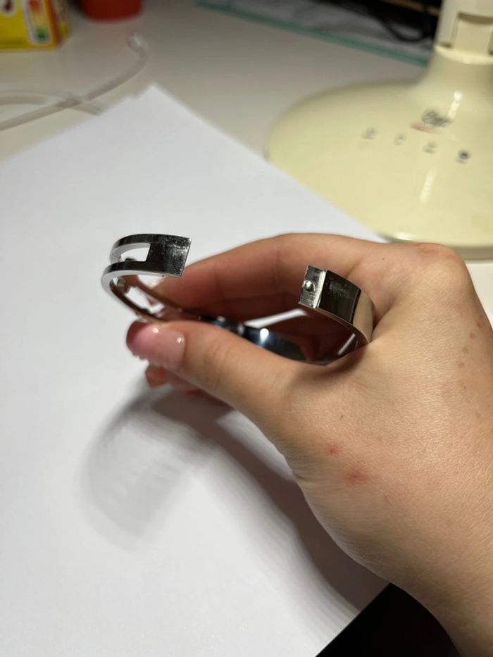 Bracelet van Cleef  argenté - photo numéro 4