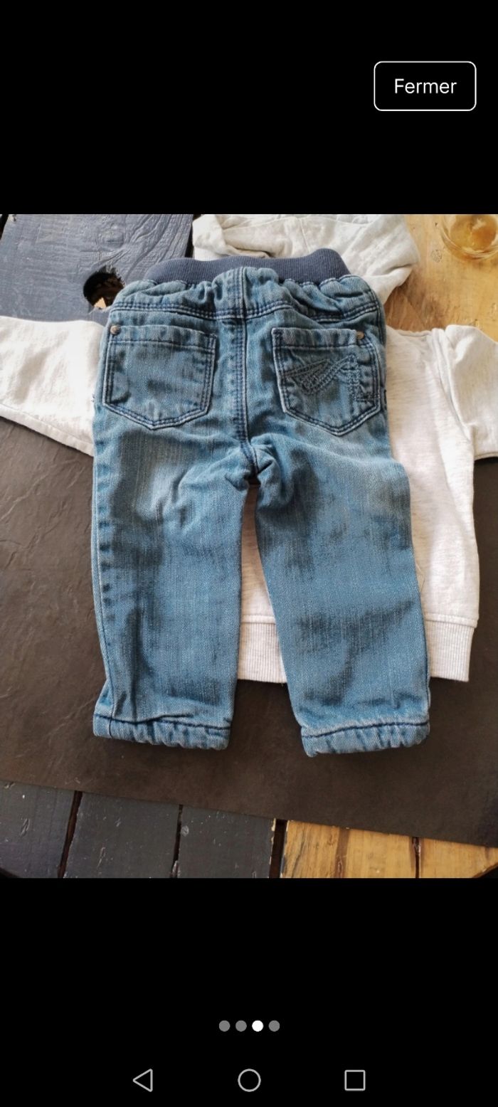 Ensemble tee shirt pantalon gilet - photo numéro 3