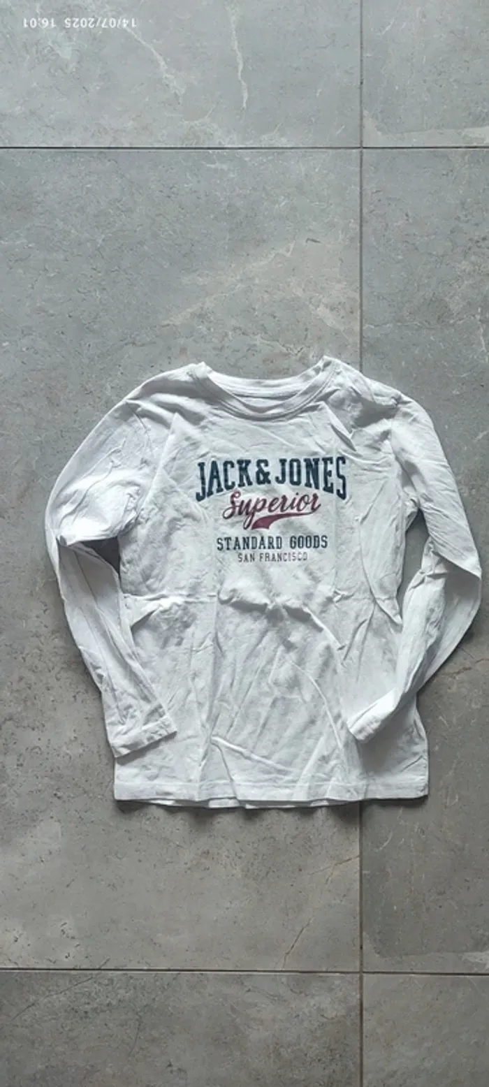 T shirt manches longues 12 ans