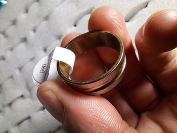 Bague acier inoxydable Granuleuse