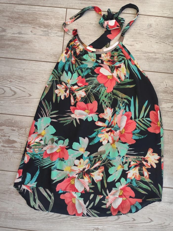 Haut fleuri