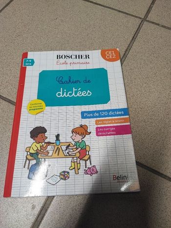 Cahier de dictee