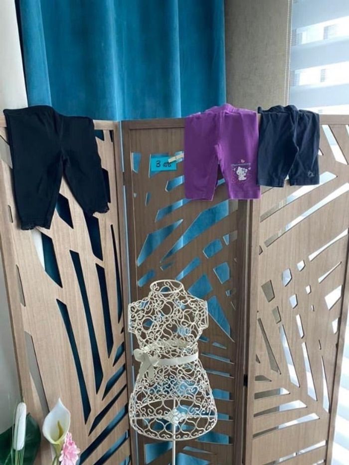 Lot de leggings fille 3 ans