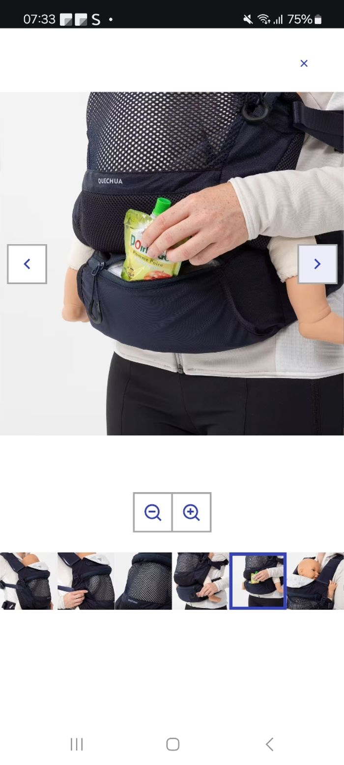 Porte bébé - photo numéro 2