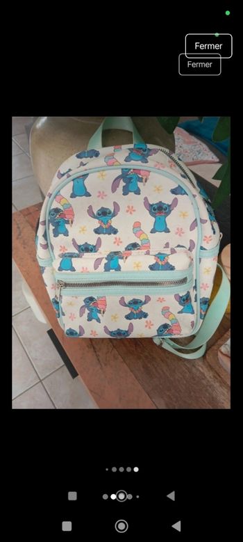 Sac à dos Stitch Disney