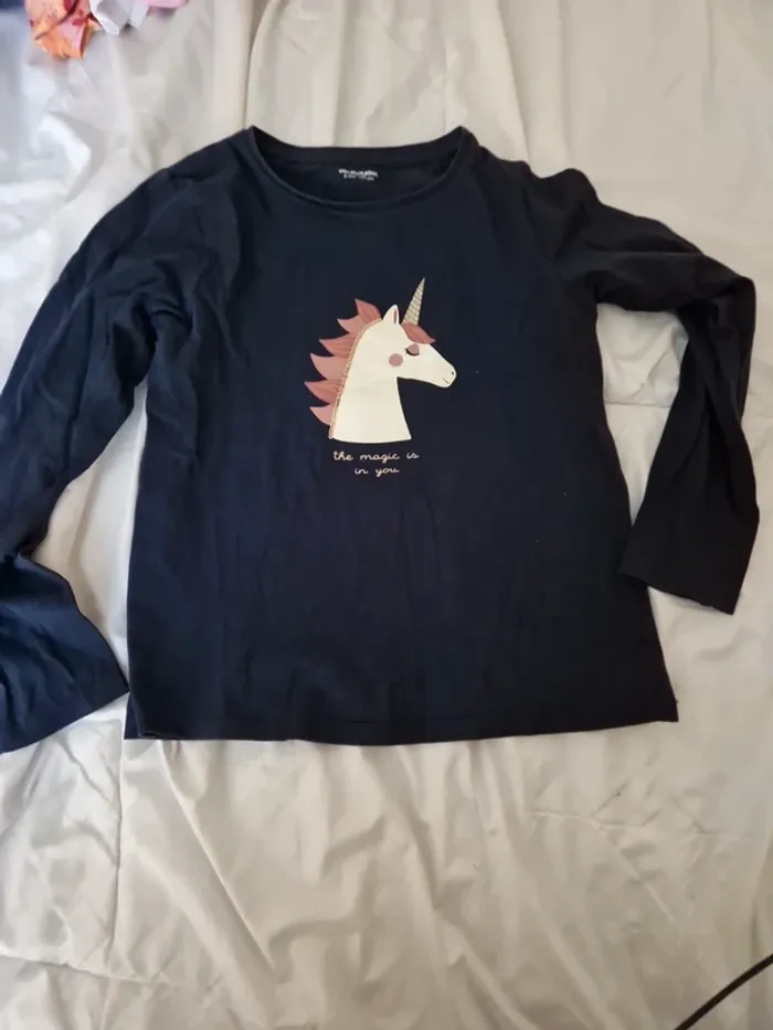 T-shirt licorne vertbaudet