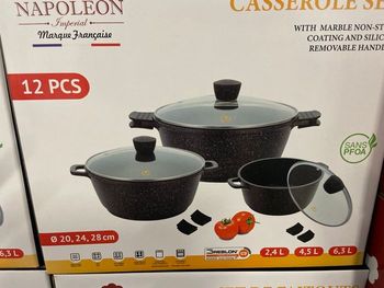 Batterie de cuisine Napoleon neuf sans pfoa