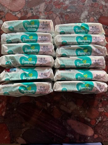 Lingettes Pampers Sensitive