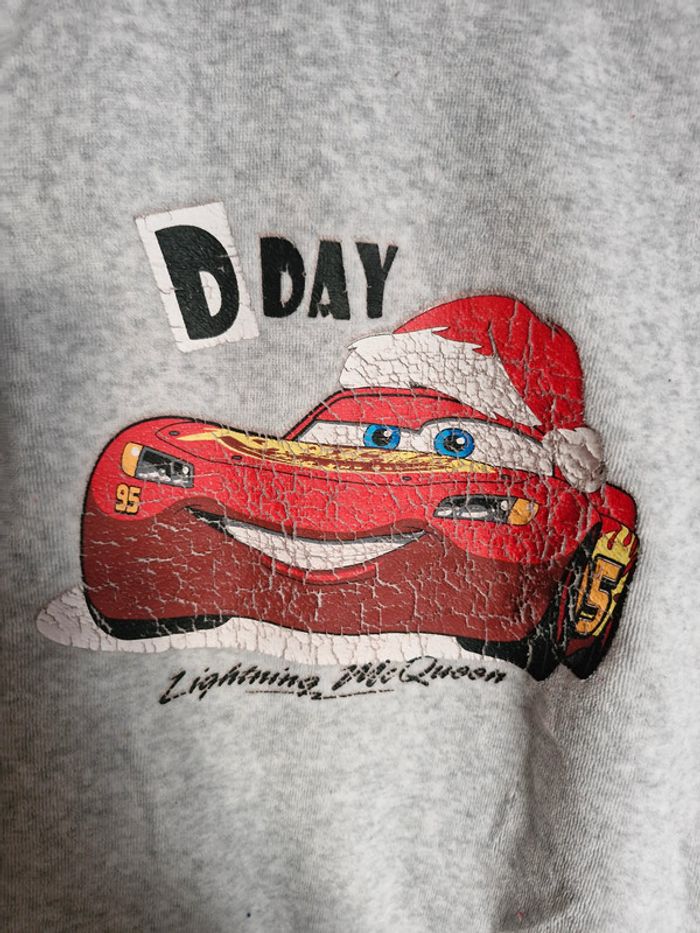 Ensemble pyjama 2 pièces enfant garçon 4 ans Cars Disney Coton Polyester - photo numéro 4