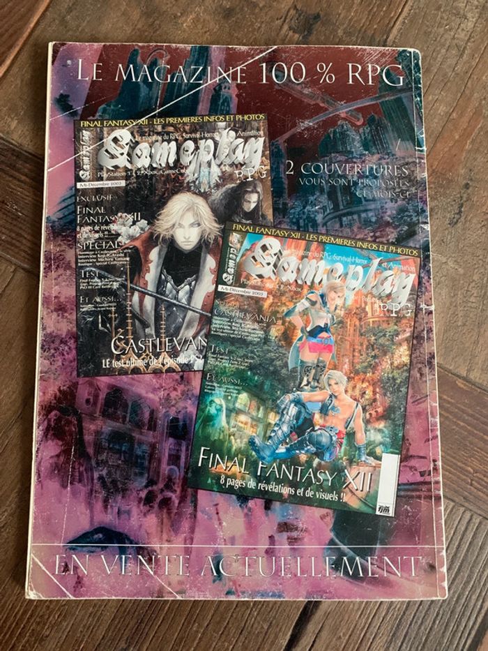 Magazine retrogaming - gameplay rpg numéro 14- hors série final fantasy - photo numéro 6
