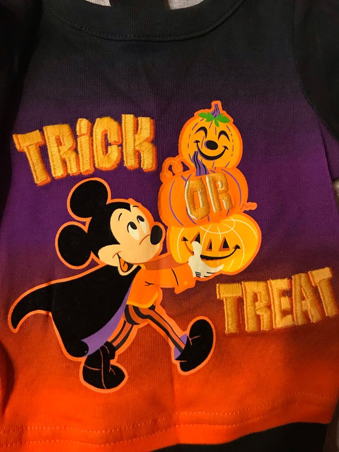 Body Halloween Mickey 6-9 mois - photo numéro 6