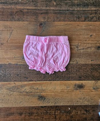 Short bébé  bloomer fille 3mois