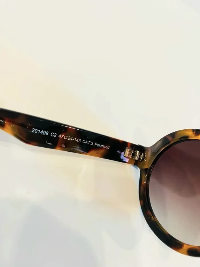 Lunette de soleil mixte Polarisée marron léopard verres dégradés uvprotection catégorie 3 - photo numéro 6